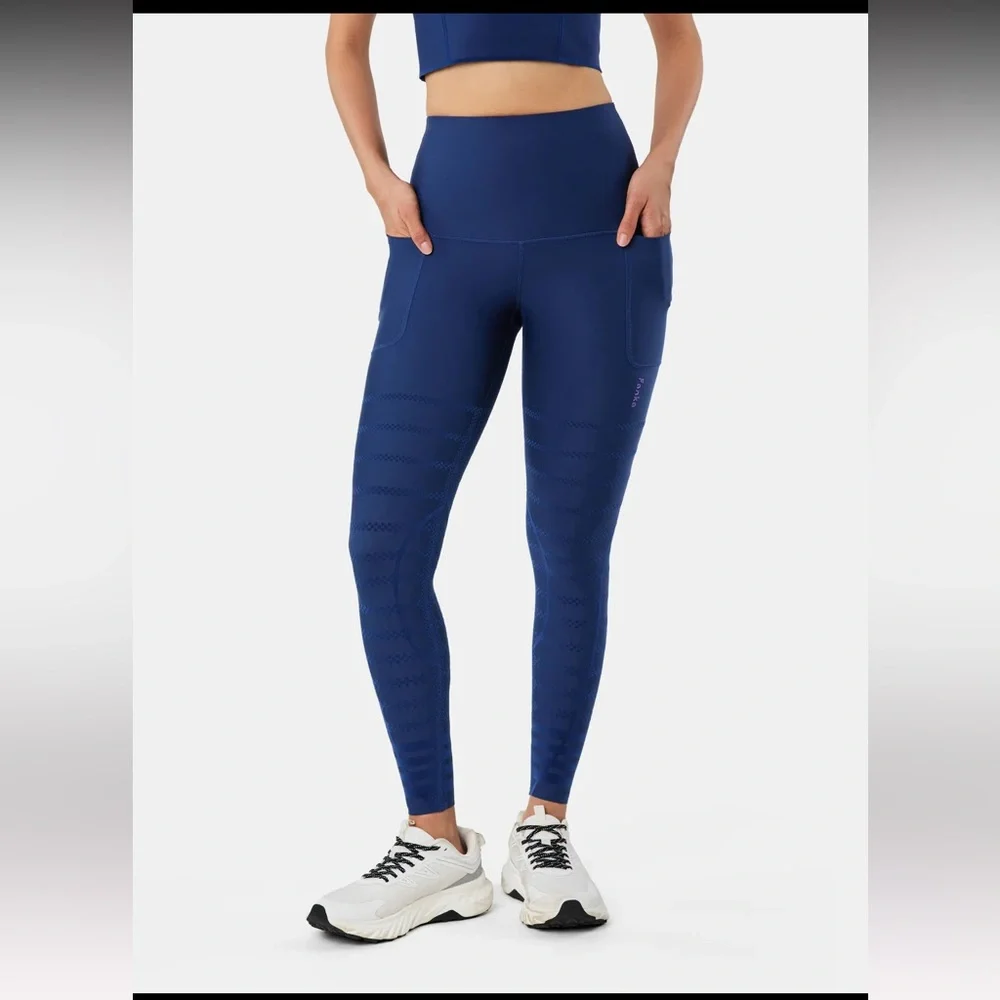 Fanka Women's Body Sculpt Recovery Leggings Navy Blue - Picture 3 of 10